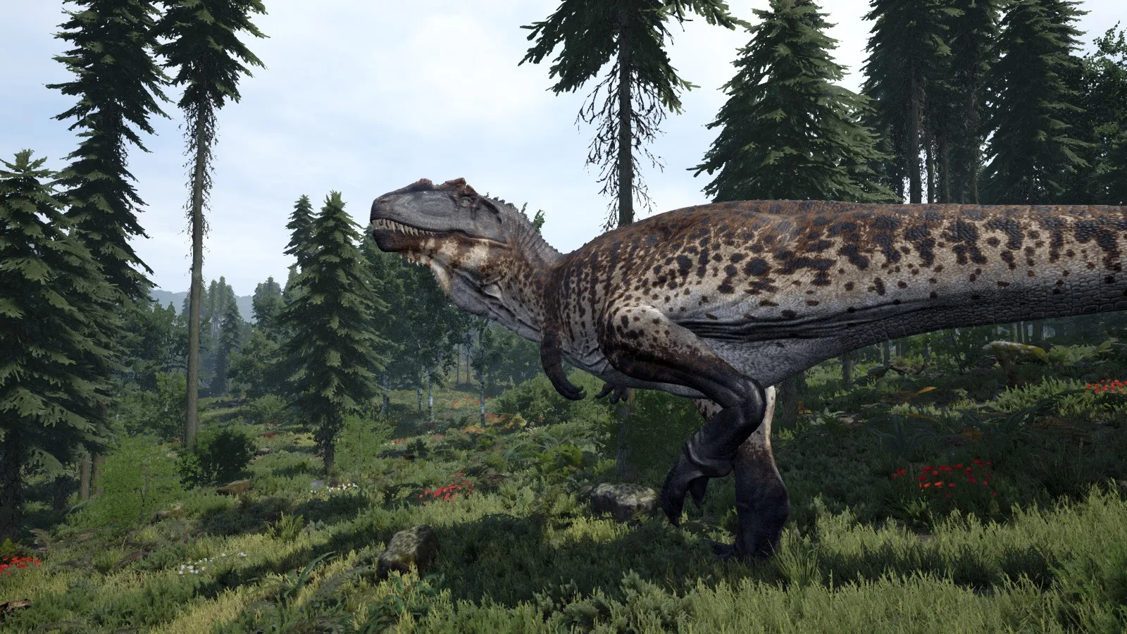 Pack encounter in The Isle — Instant Rotation and combat cheats preview